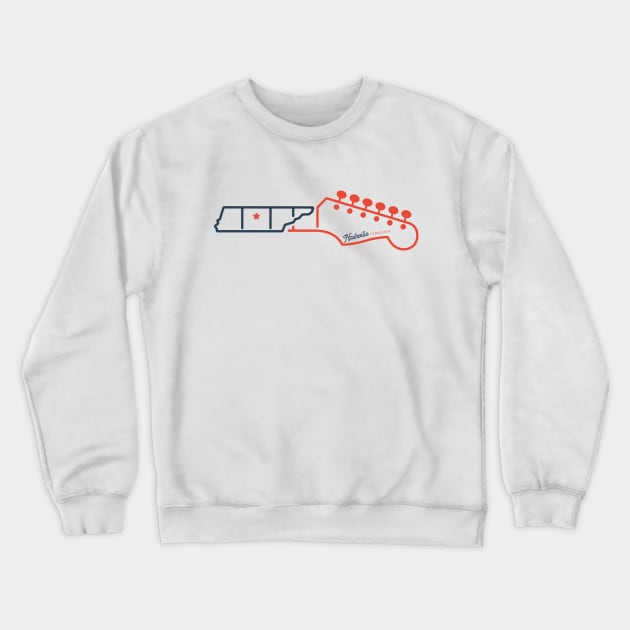 Music City Crewneck Sweatshirt by ryanvatz